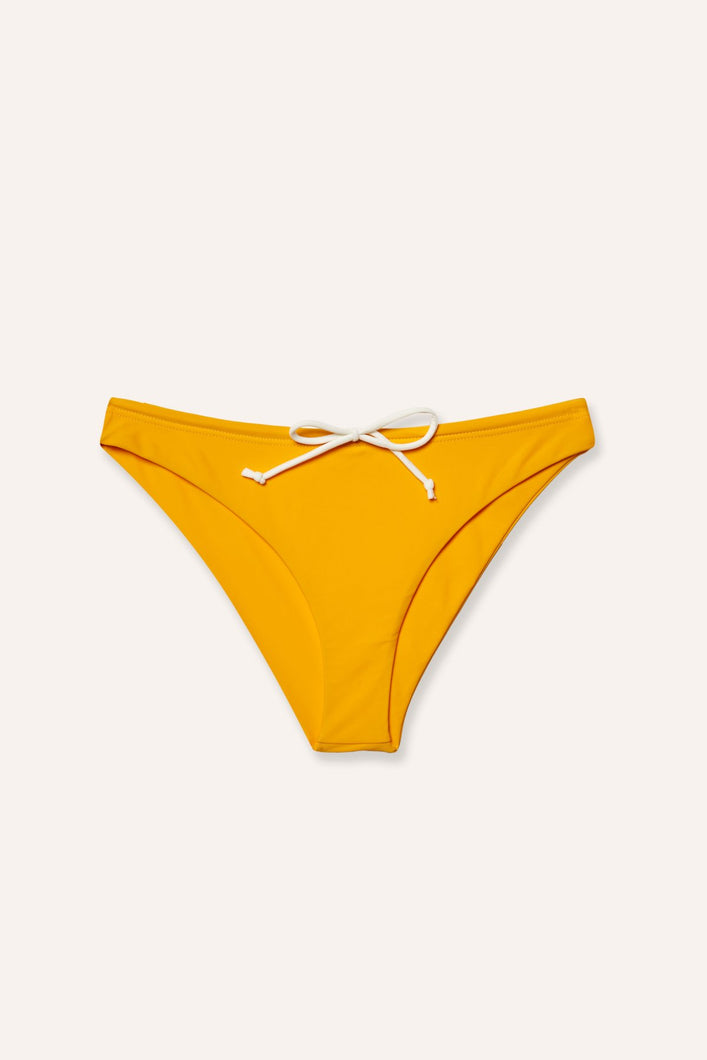 E-comm detail of marigold bikini bottom Zuma by Ookioh